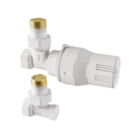 Set robineti calorifer cu termostat