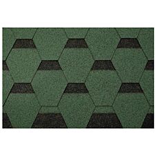 Sindrila bituminoasa Hexagon Verde Shade