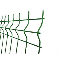 Panou gard bordurat zincat verde 1500 mm X 2500 mm